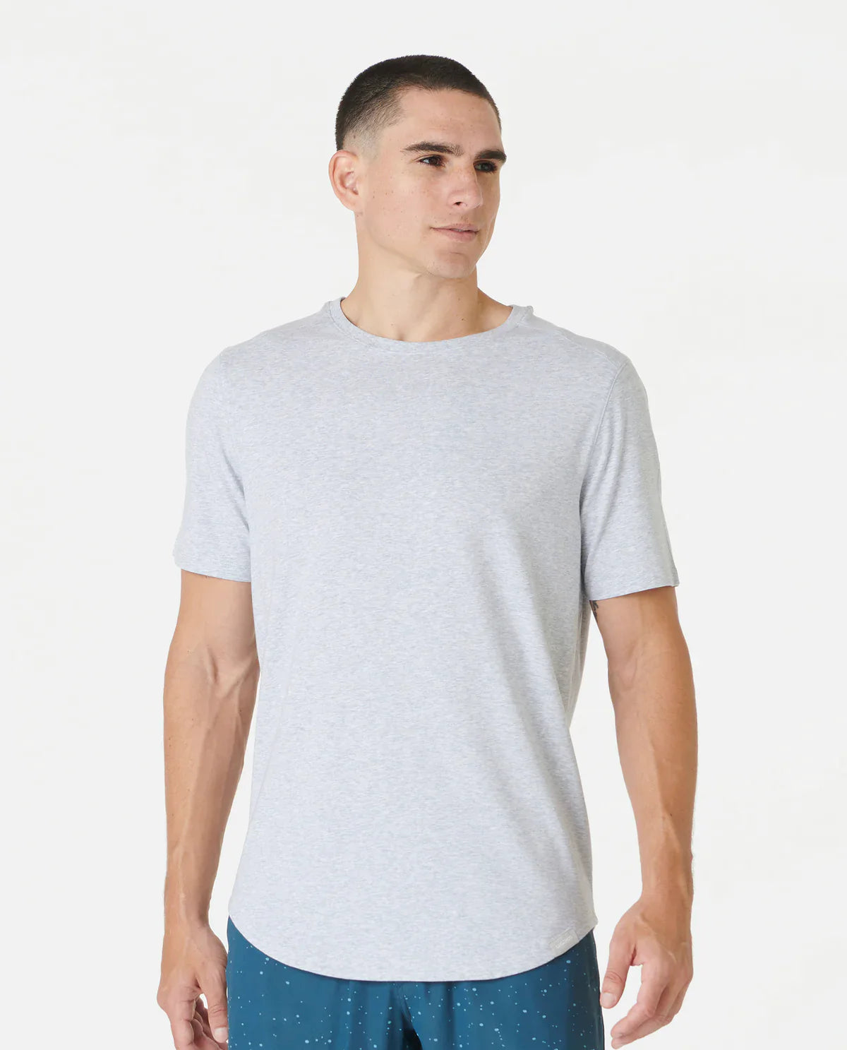 Aviation Tee Curved Hem