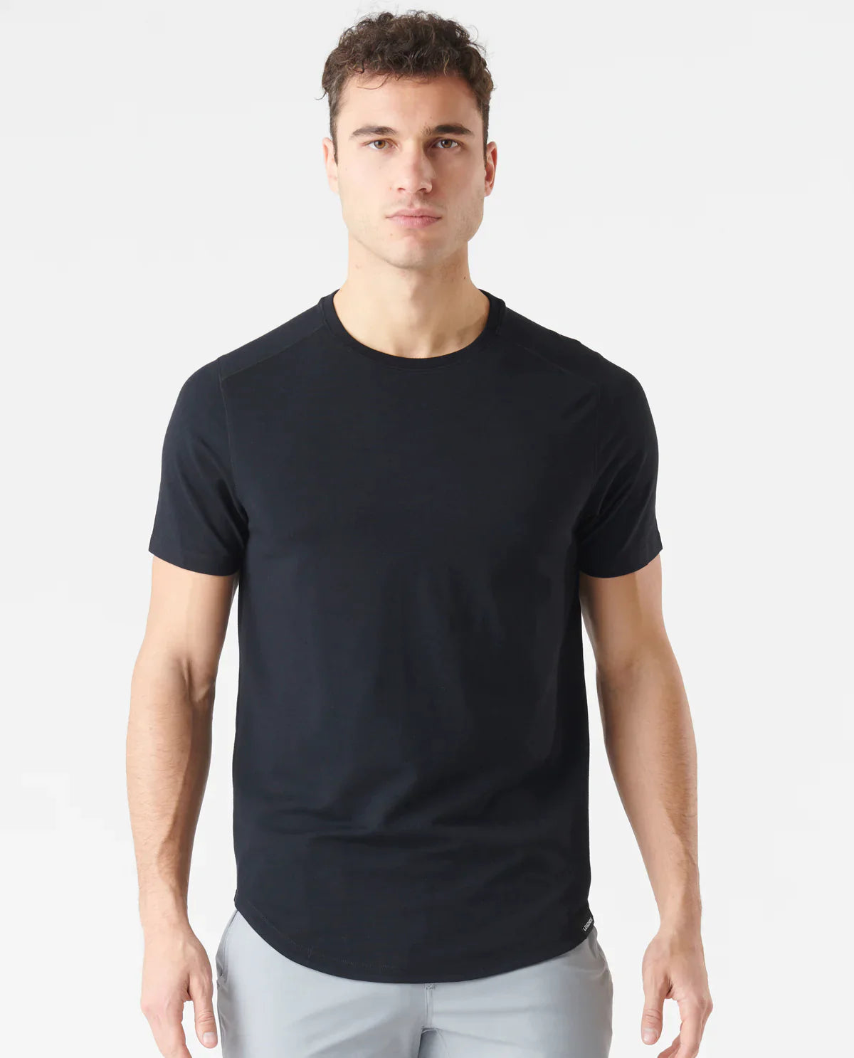 Aviation Tee Curved Hem