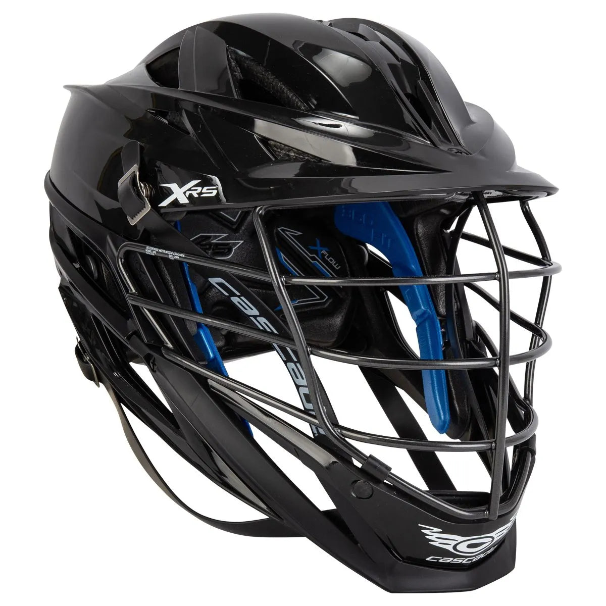 Cascade XRS Black Helmet Black Cage