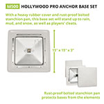 HOLLYWOOD PRO ANCHORED BASE SET