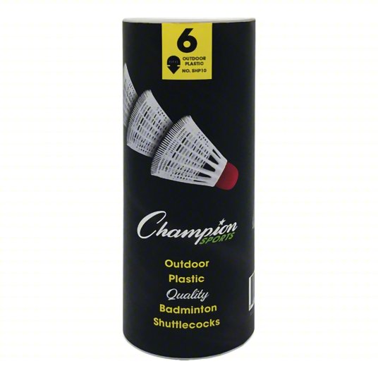 Champion Sports Badminton Shuttlecock 6 pack