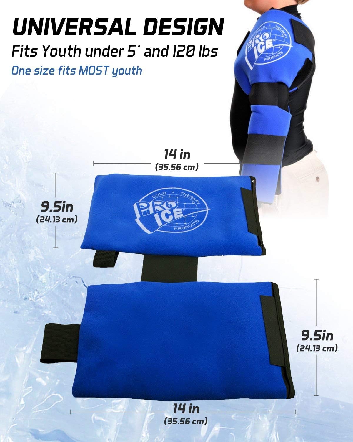 Pro Ice Shoulder/Elbow Youth Cold Therapy Wrap