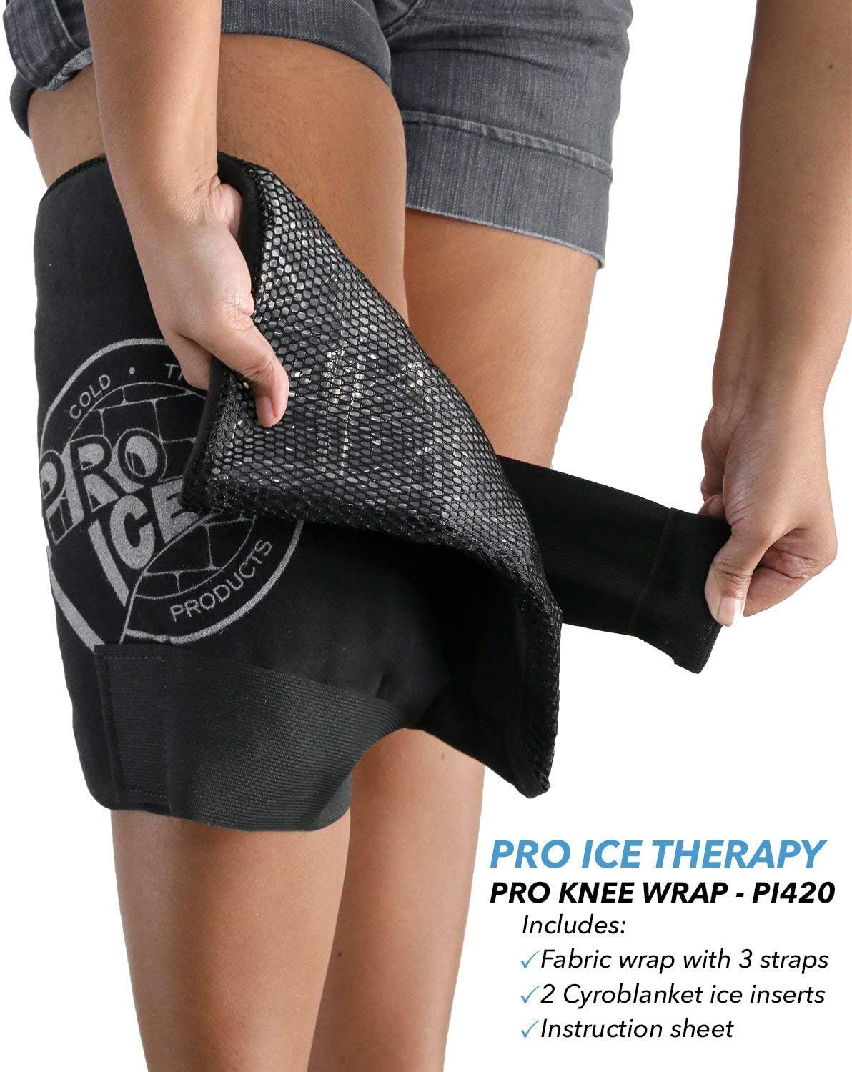 Pro Ice Adult Knee Cold Therapy Wrap