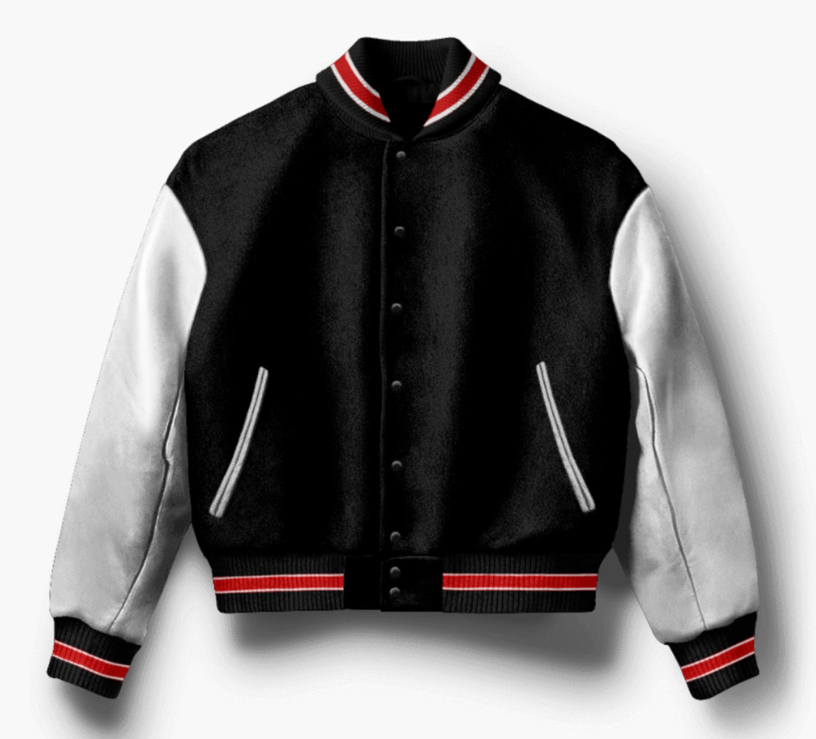 LETTERMANS JACKET WOOL LEATHER