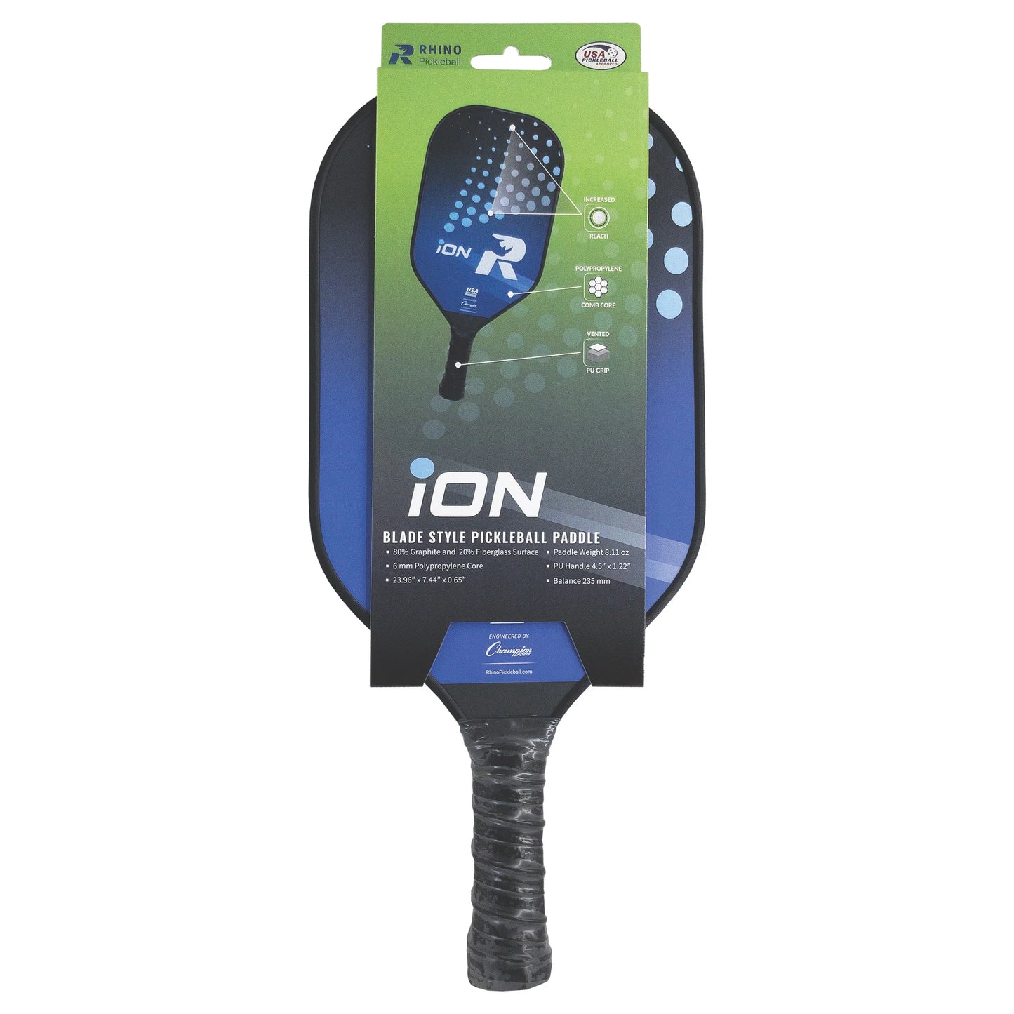 Rhino Pickleball ION Blade Paddle