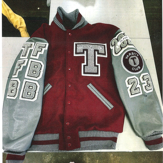 LETTERMANS JACKET WOOL LEATHER