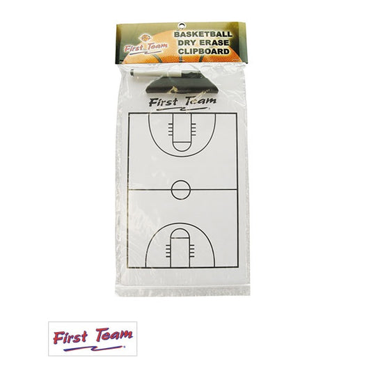 First Team Basketball Dry Erase Clipboard