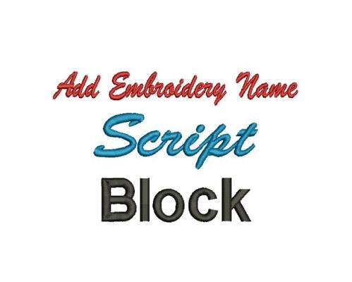 2 LINE OF EMB SMALL